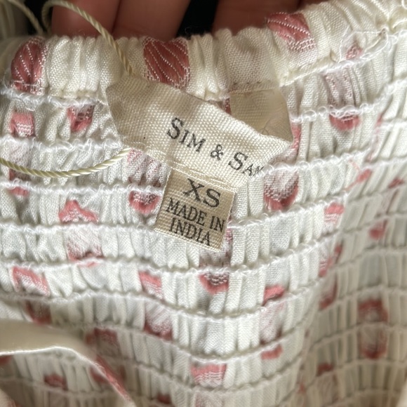 White & Pink Flowey Dress - Picture 5 of 5